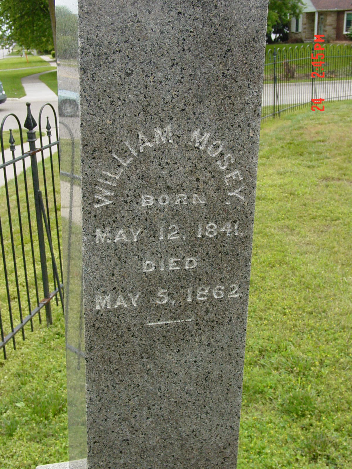 Portrait of William Mosey