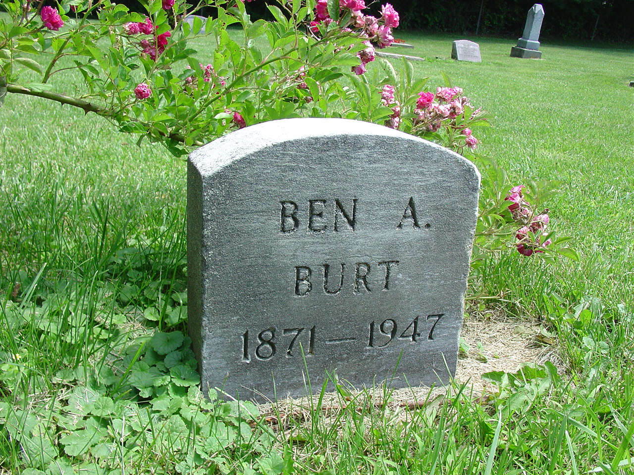 Portrait of Benjamin A Burt
