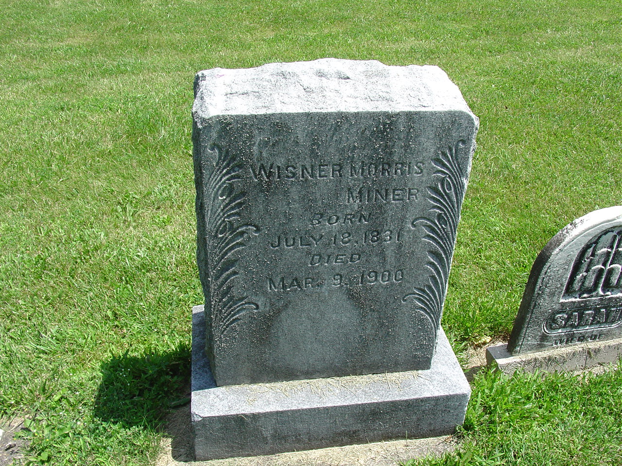 Portrait of Wisner Morris Miner