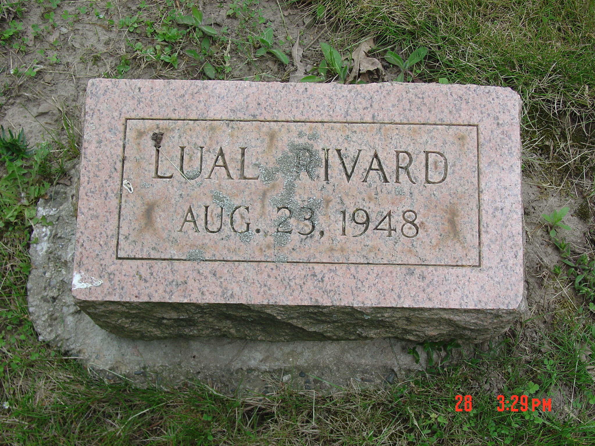 Portrait of Lual Rivard