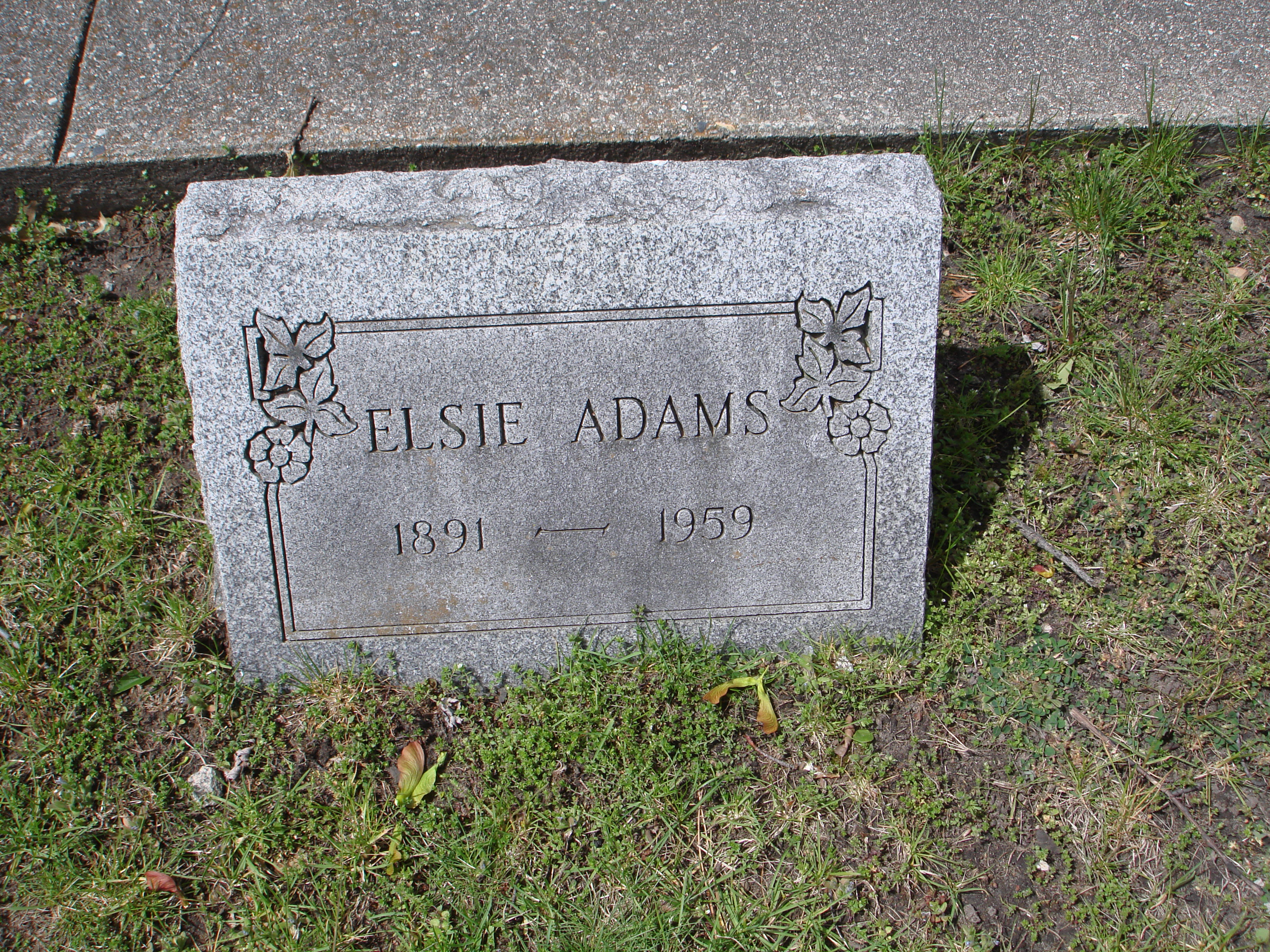 Portrait of Elsie Prodell