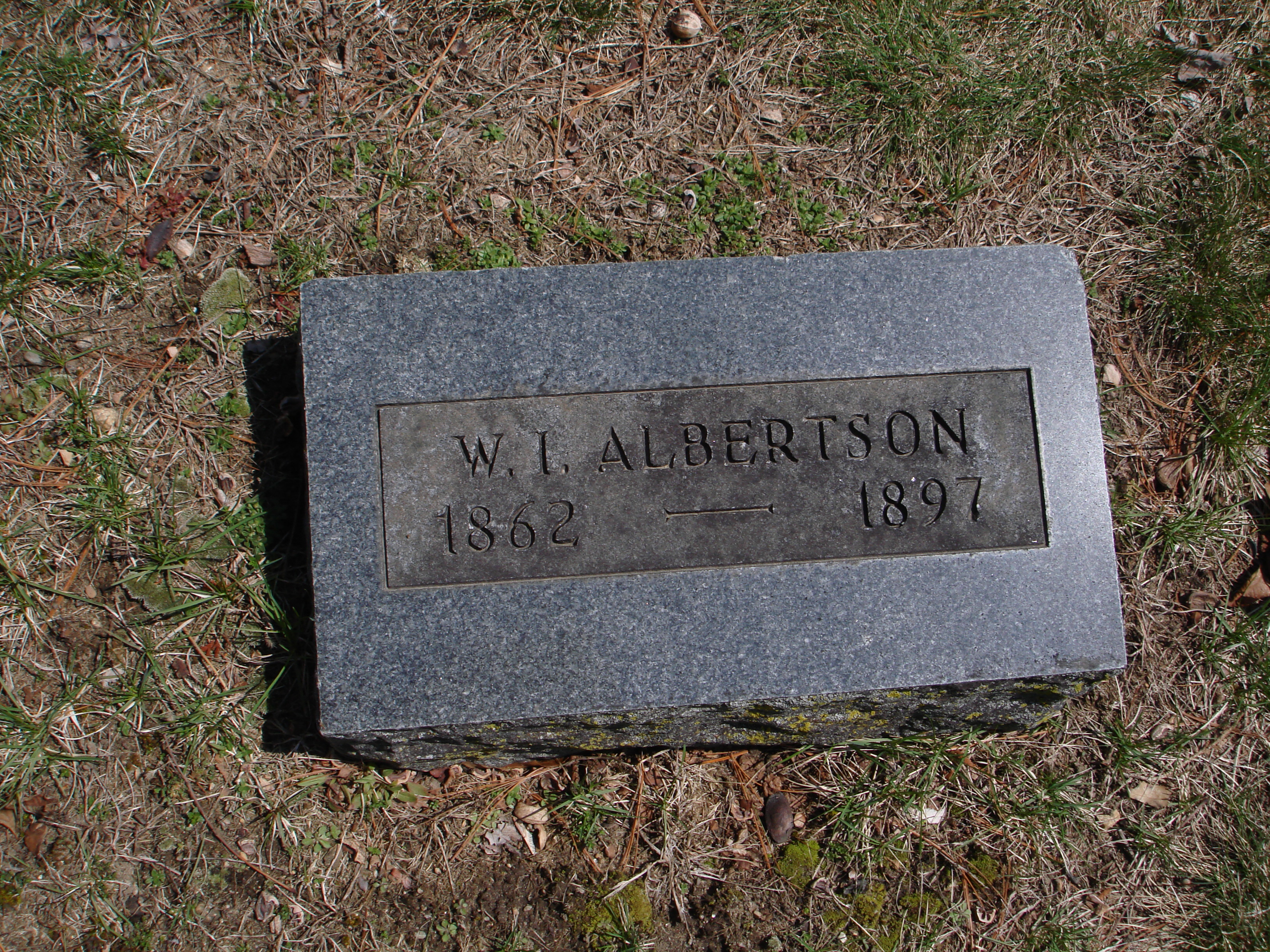 Portrait of William I Albertson