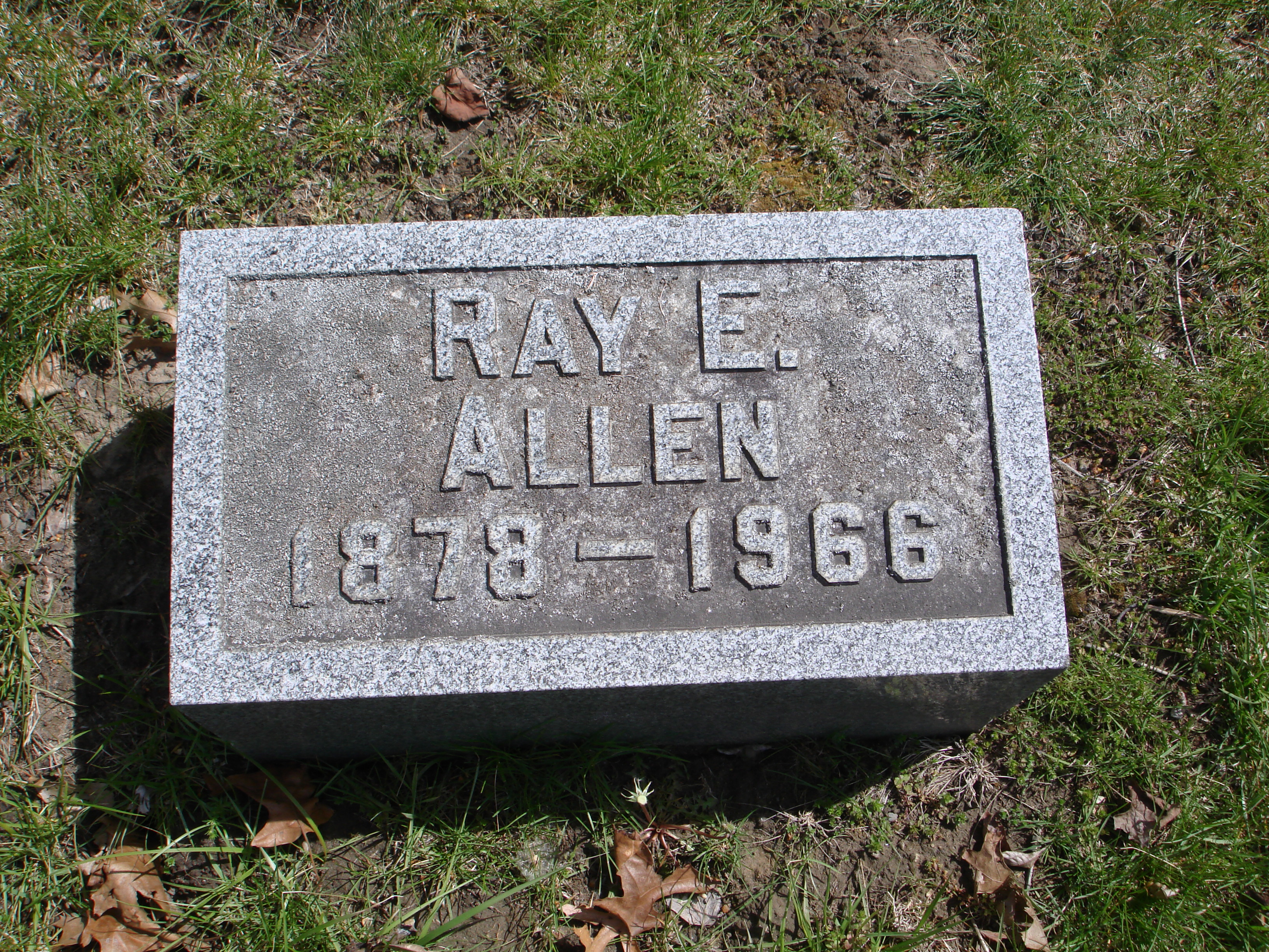 Portrait of Ray Eugene Allen