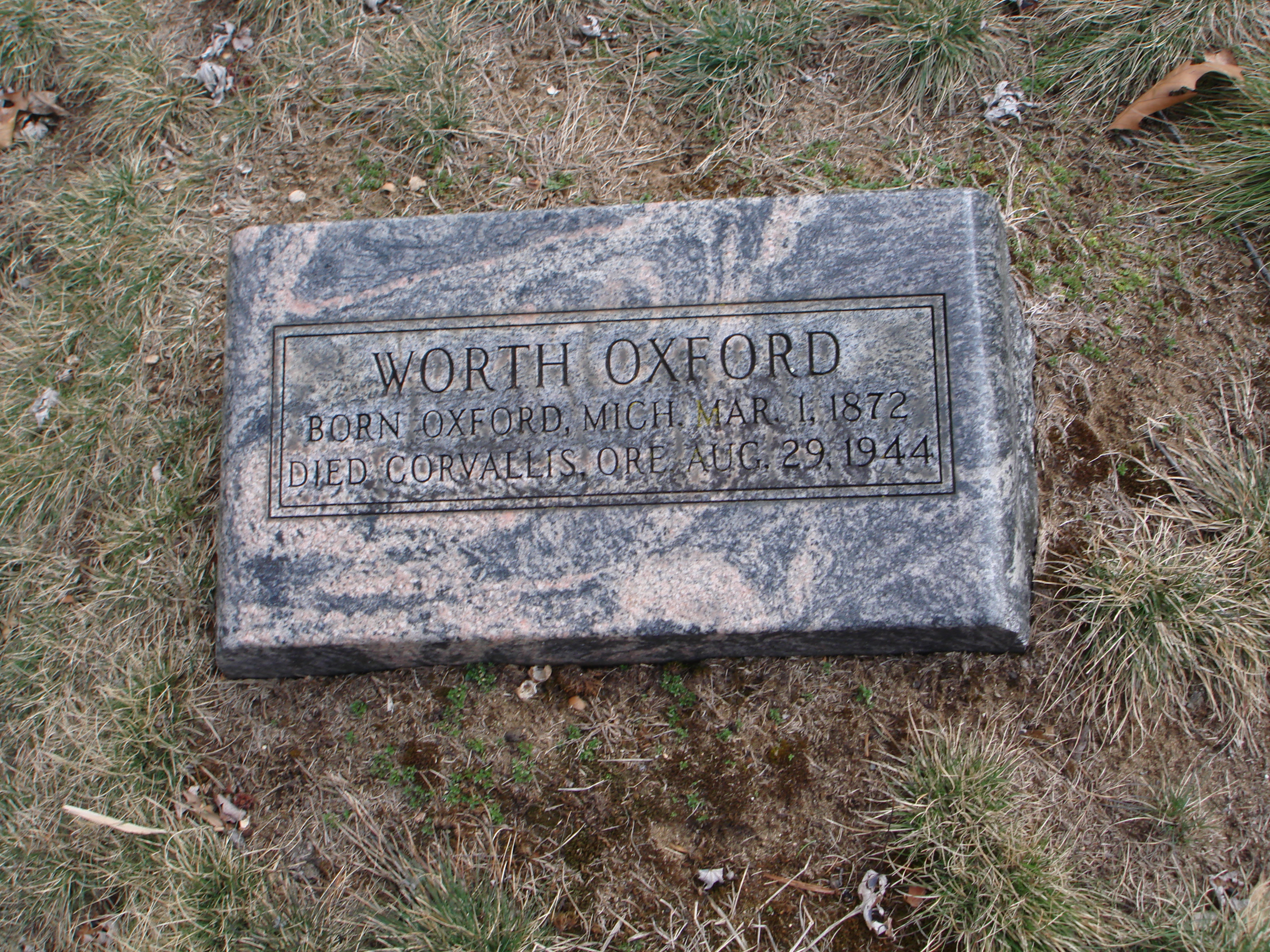 Portrait of Worth Axford