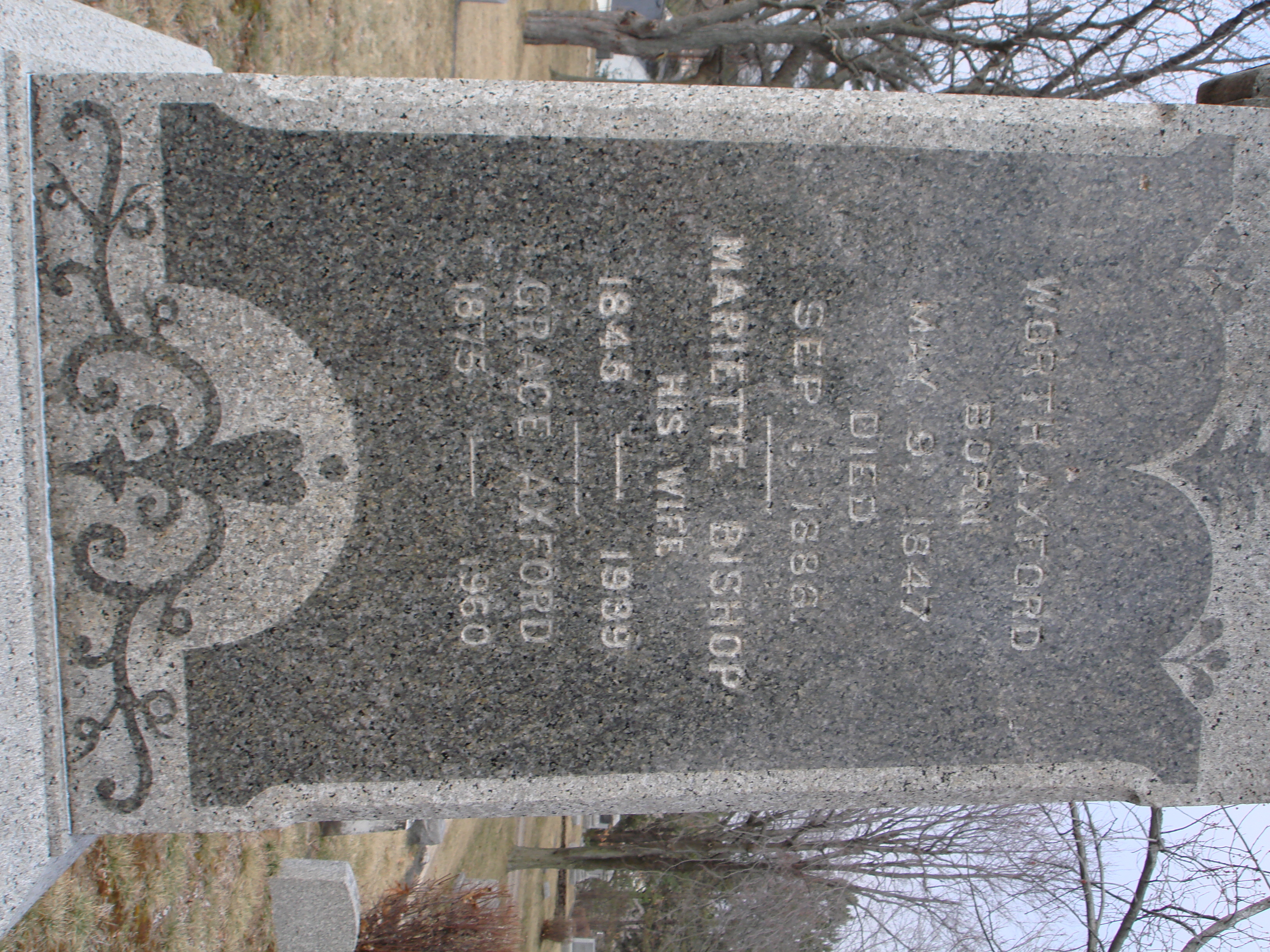 Portrait of Grace H Axford