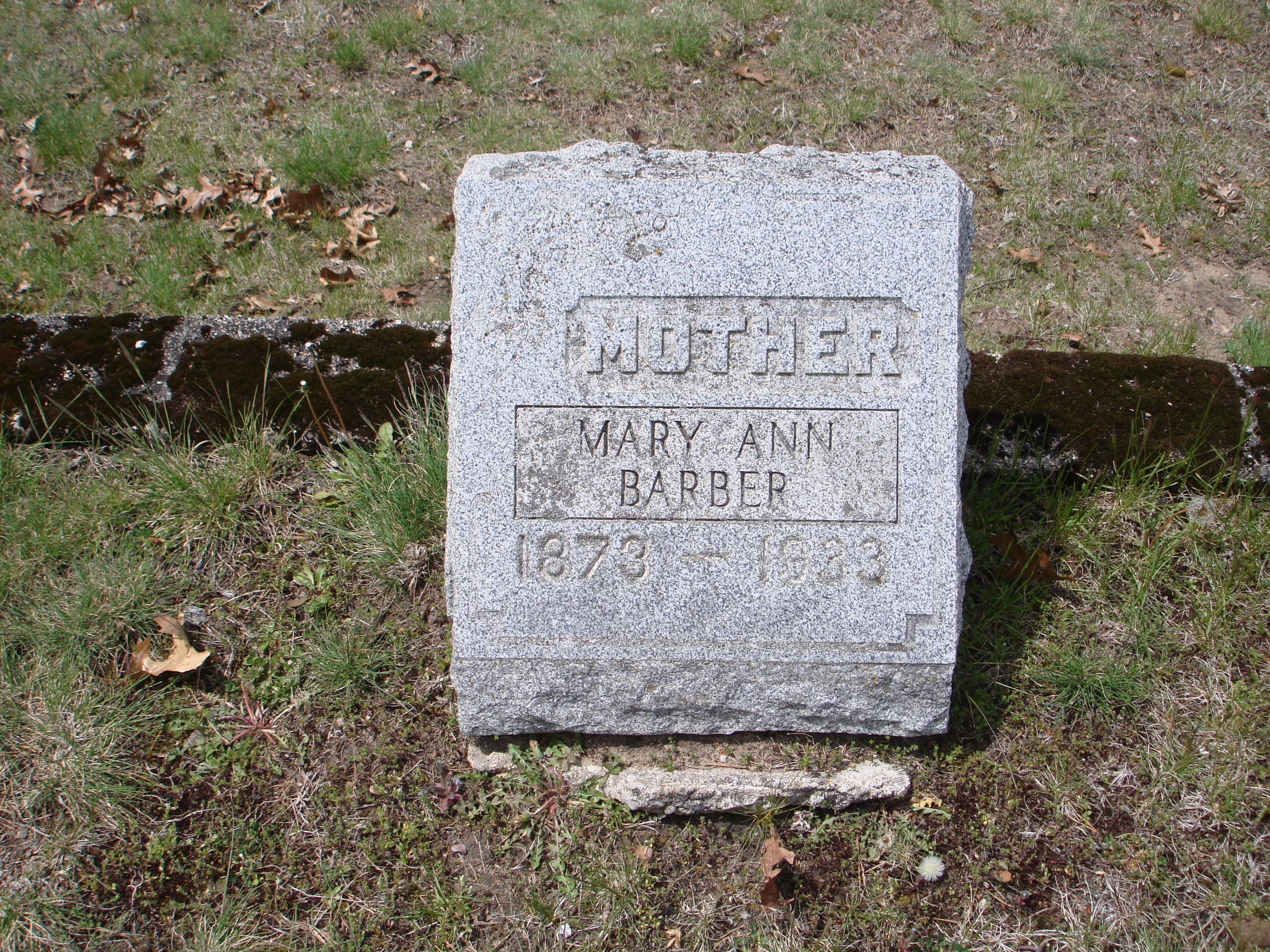 Portrait of Mary Ann  Soper
