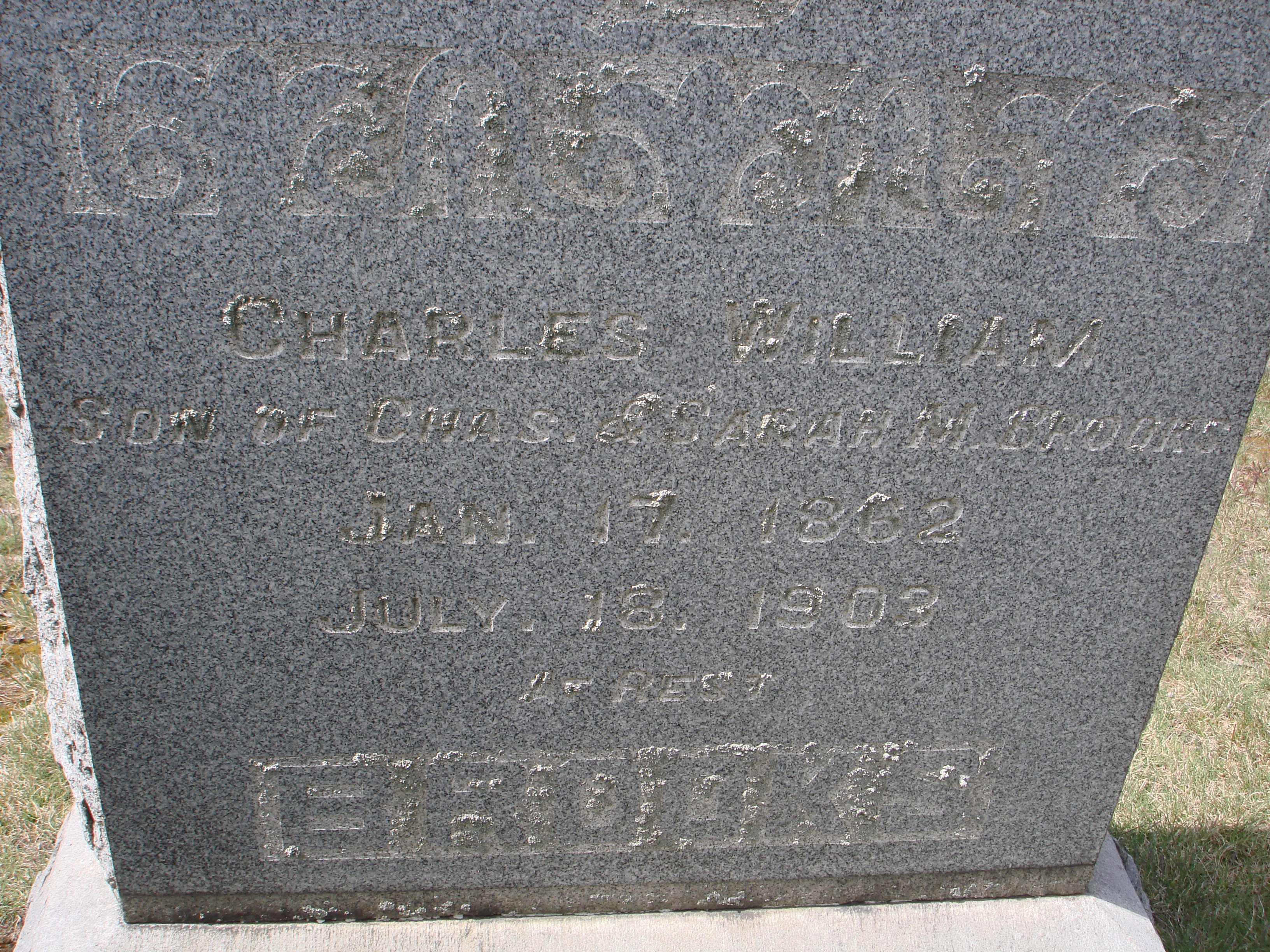 Portrait of Charles William Brooks