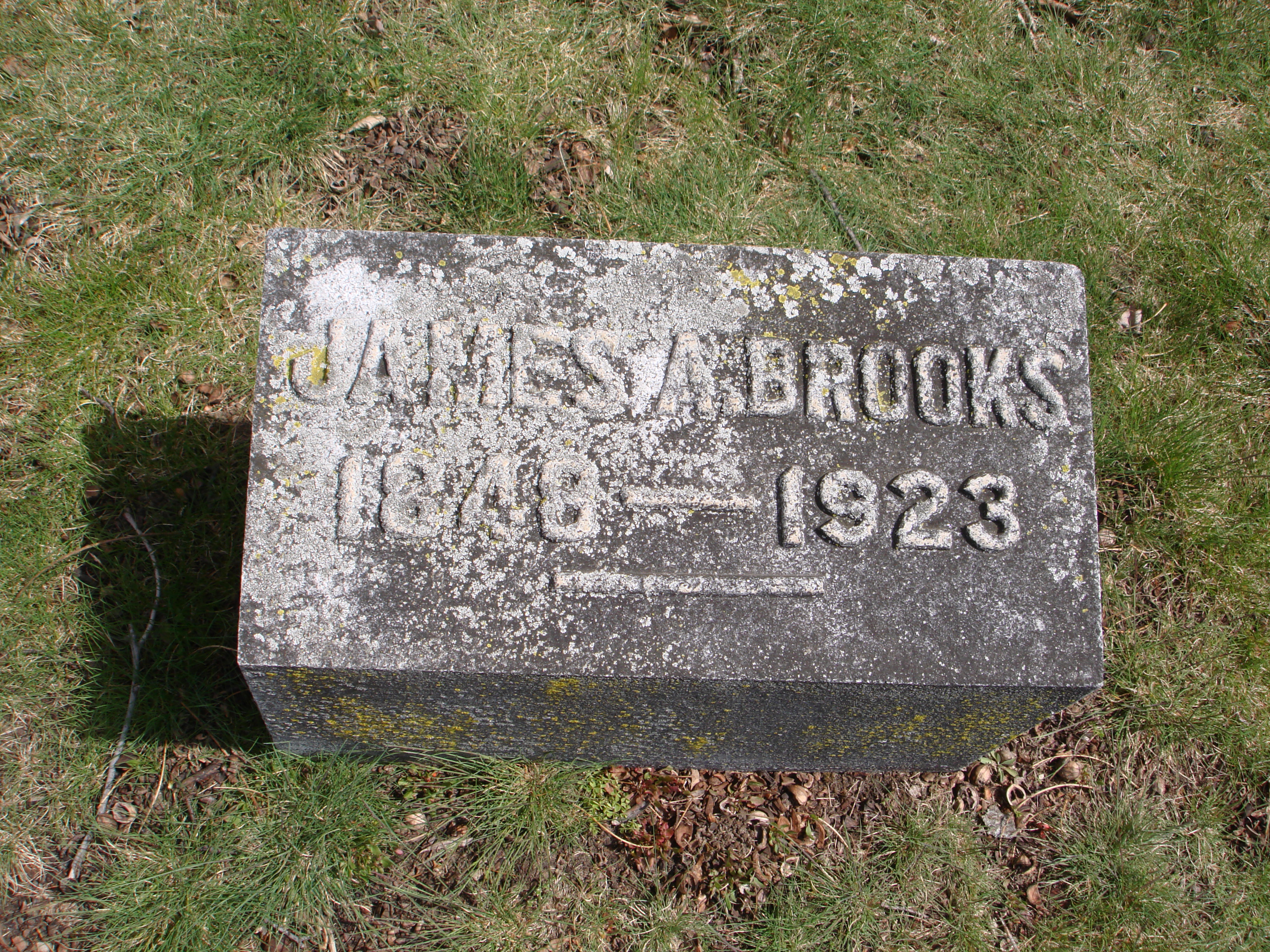 Portrait of James A. Brooks