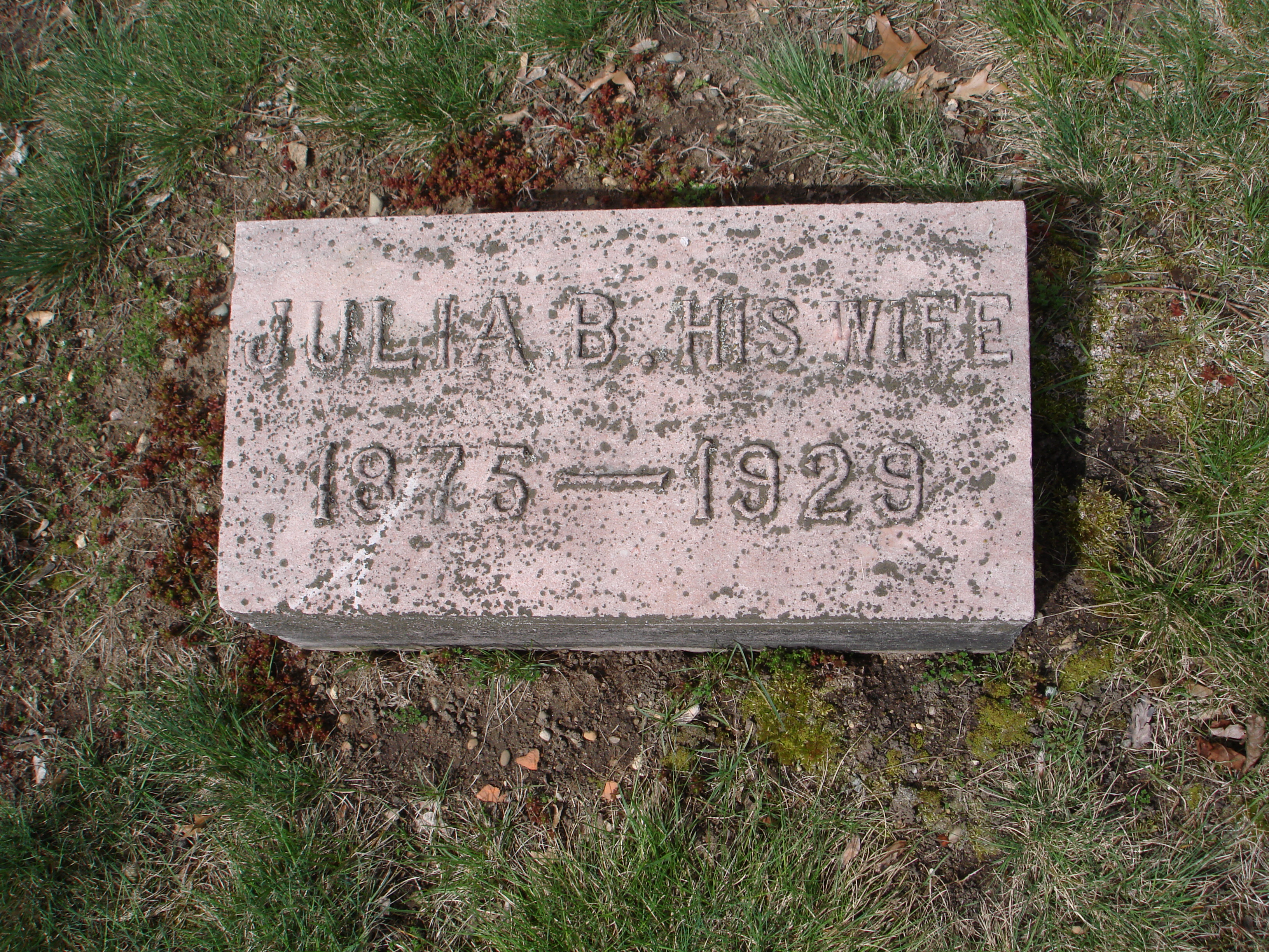 Portrait of Julia B.  Stanton