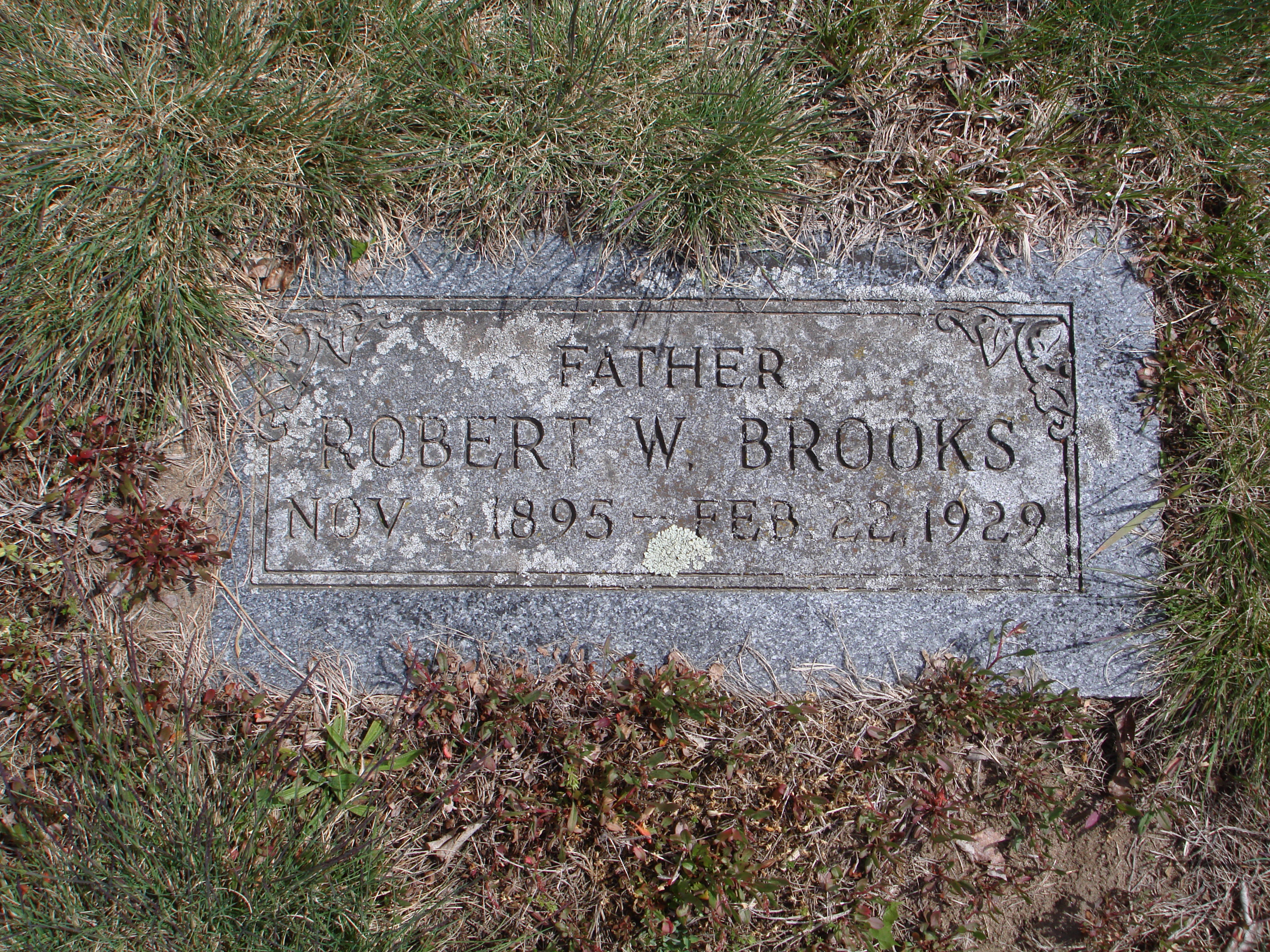 Portrait of Robert W Brooks