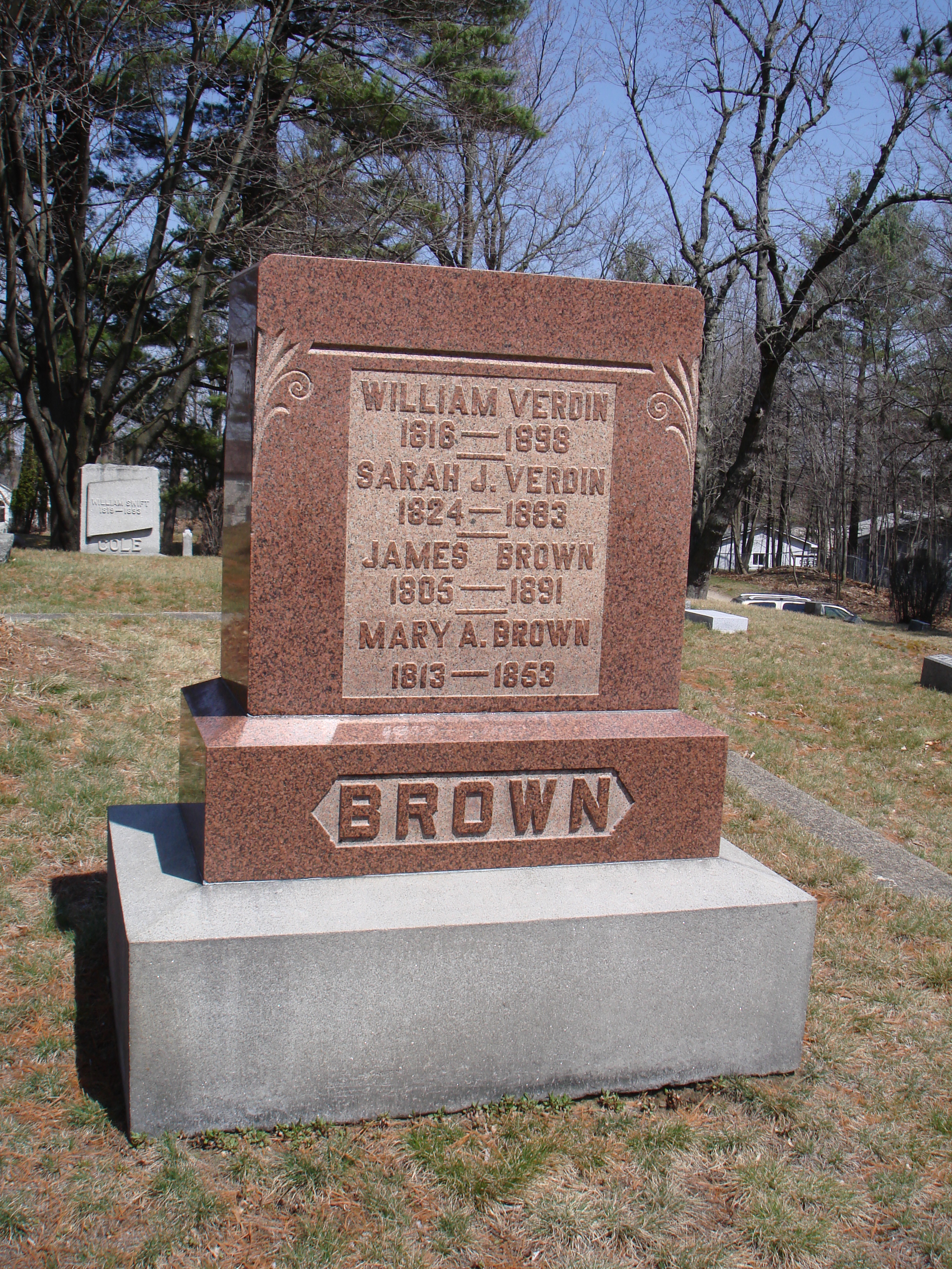 Portrait of William Verdin