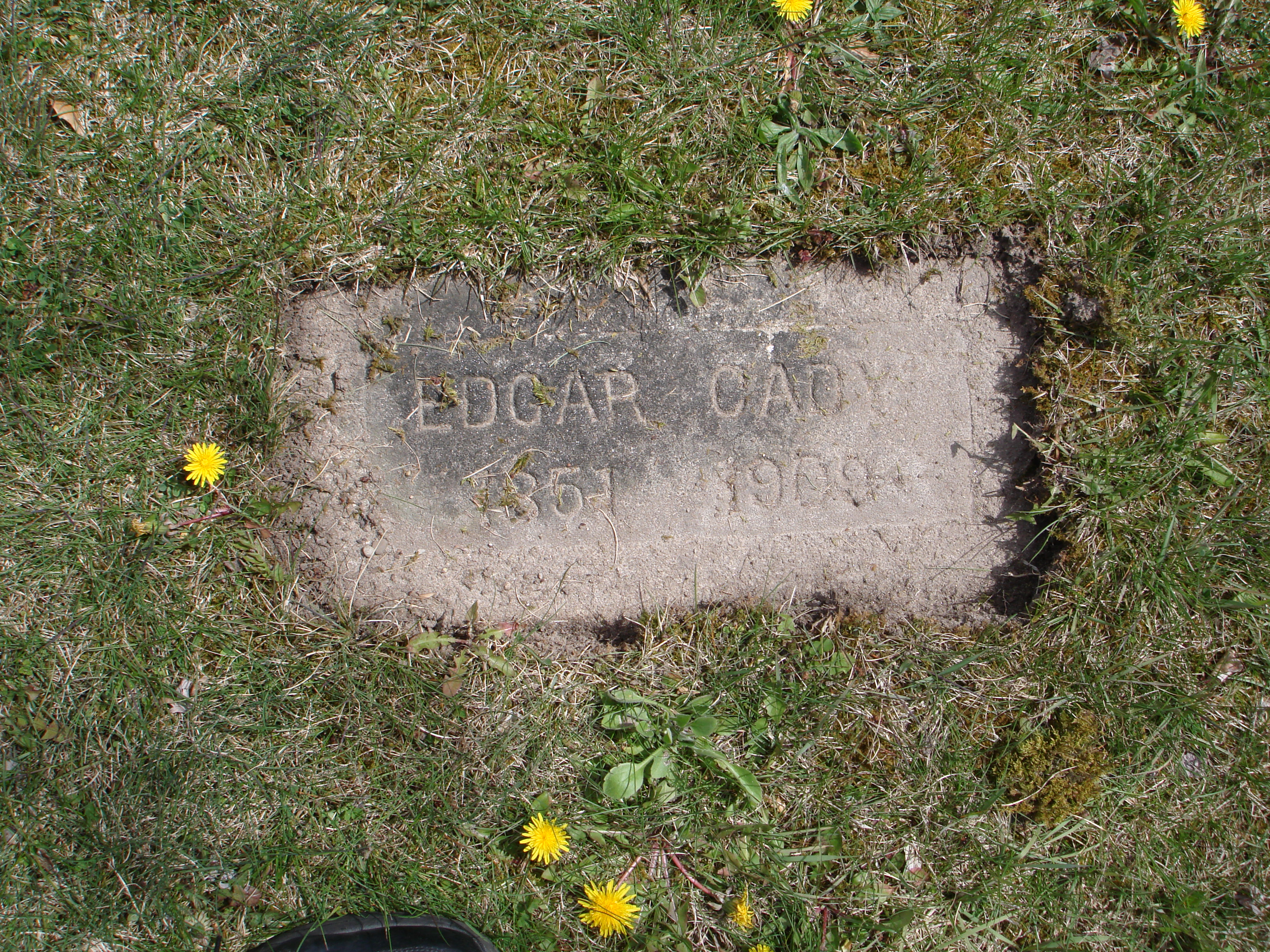 Portrait of Edgar Cady