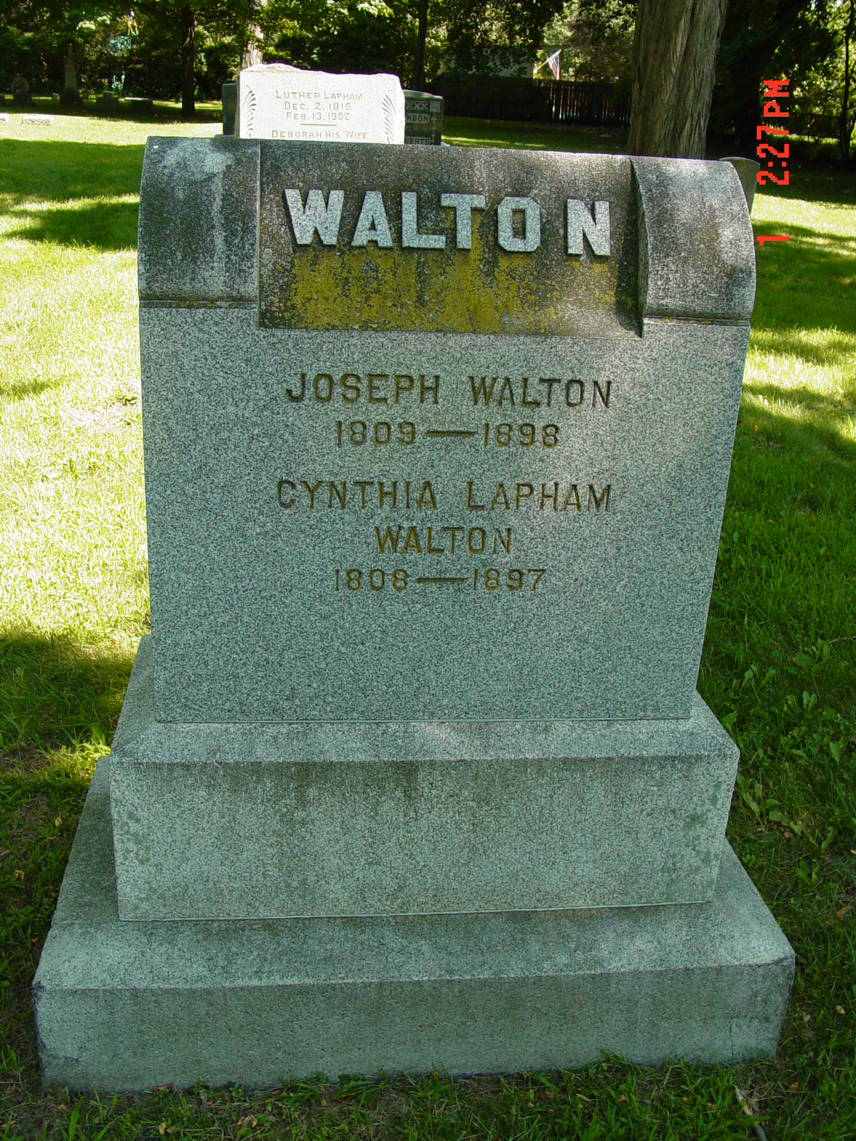 Portrait of Cynthia Lapham Walton