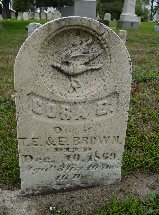Portrait of Cora E Brown