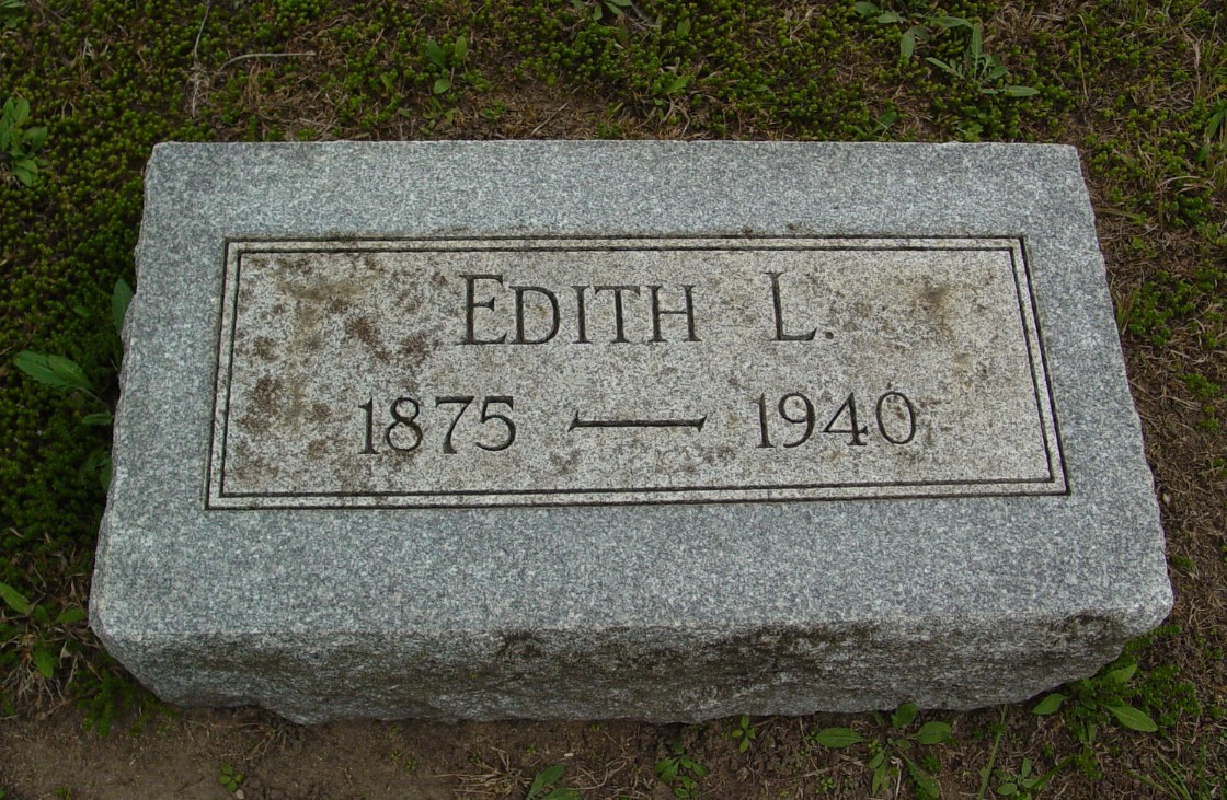 Portrait of Edith L Brown