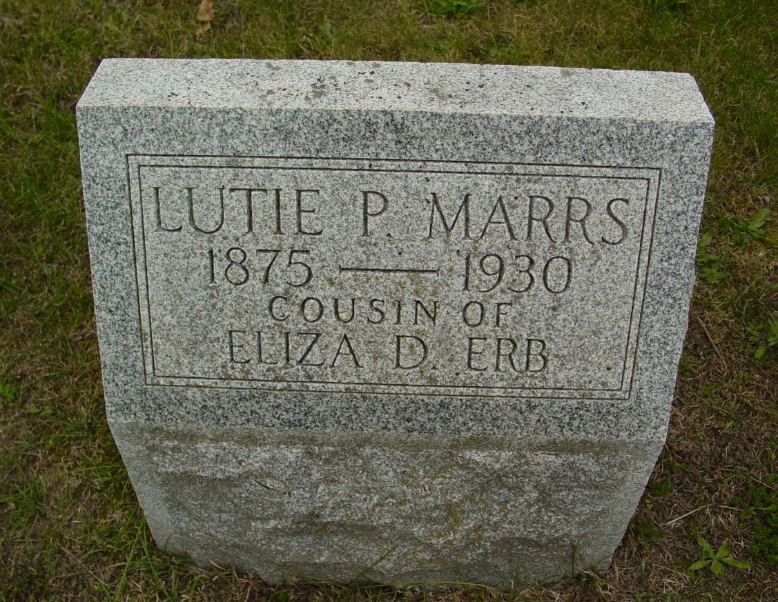 Portrait of Lutie Pearl Marrs