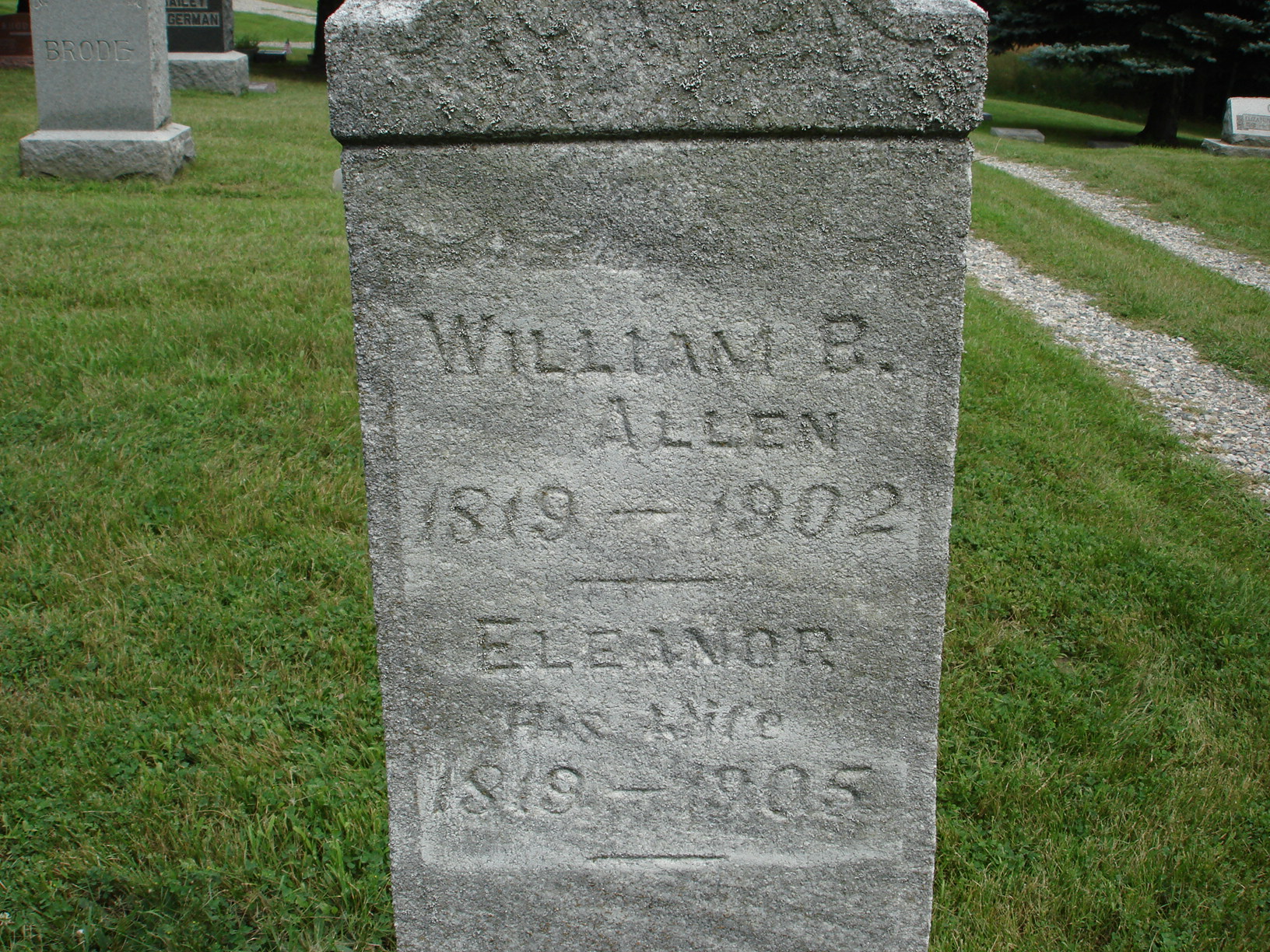 Portrait of William B Allen