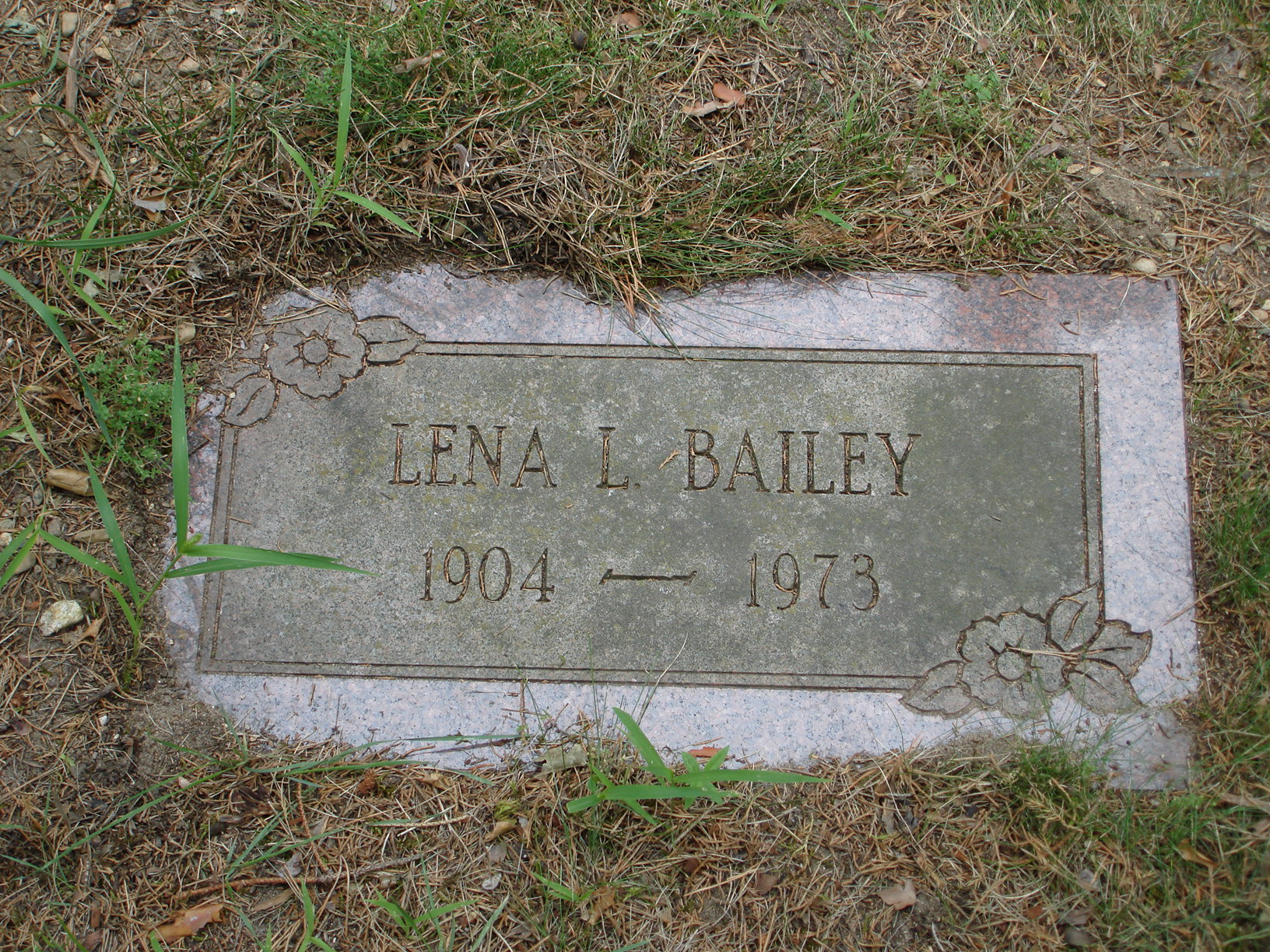 Portrait of Lena L Bailey