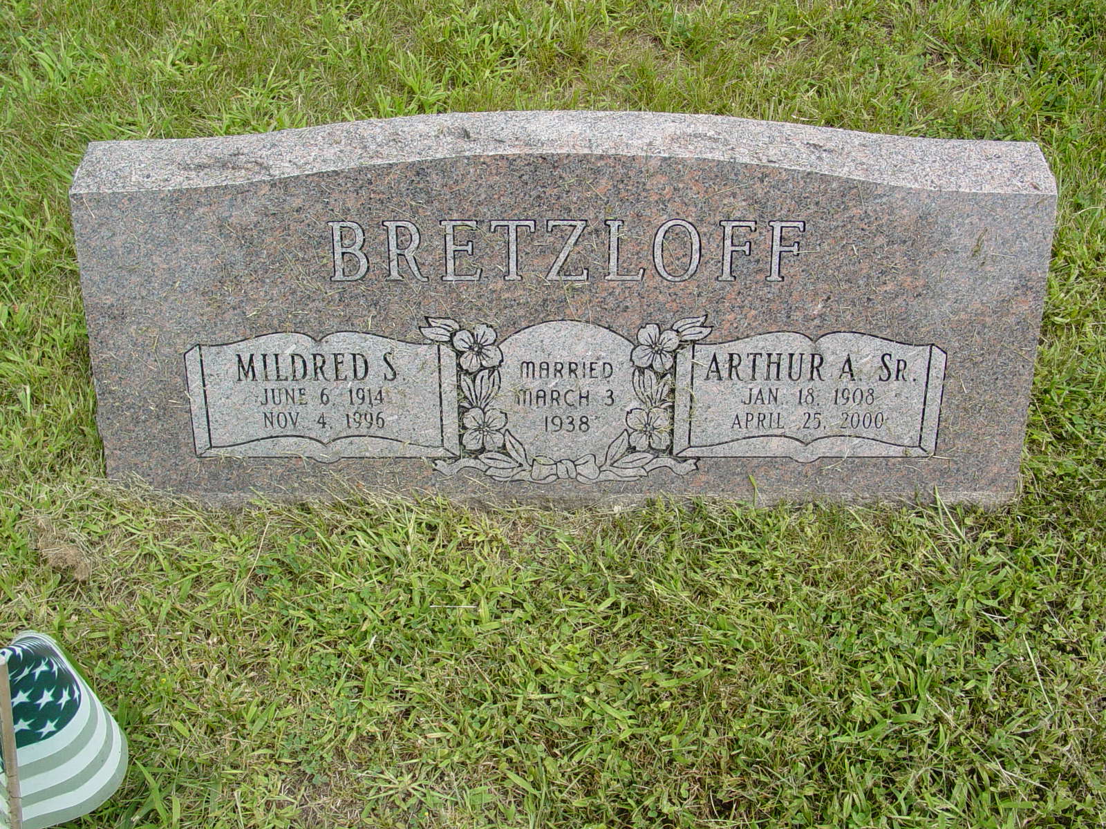 Portrait of Arthur Bretzloff