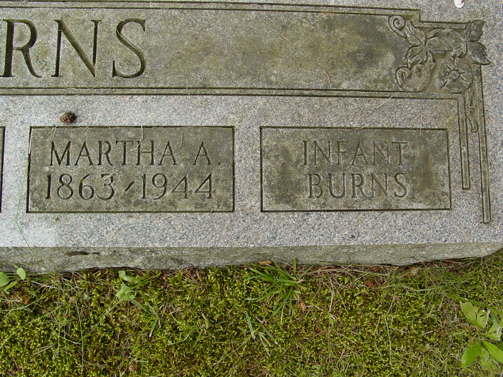 Portrait of Infant Burns