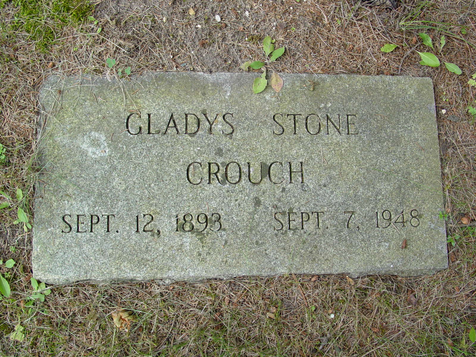 Portrait of Gladys Norine  Stone