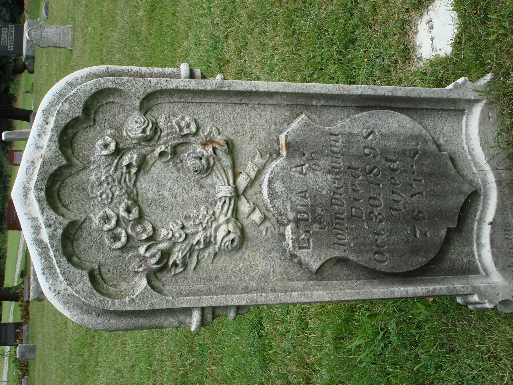 Portrait of Lydia A Dickman