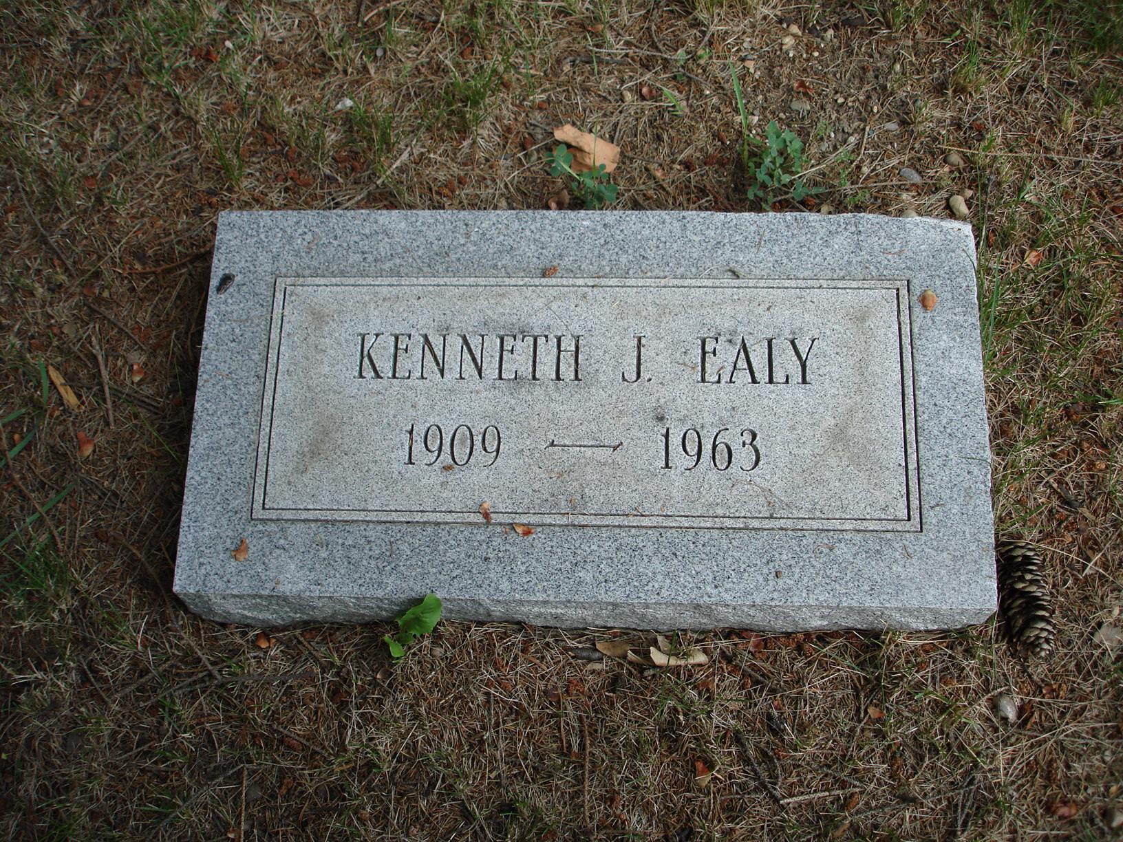 Portrait of Kenneth J Ealy