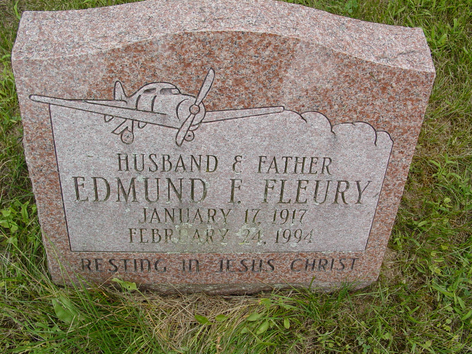 Portrait of Edmond F. Fleury