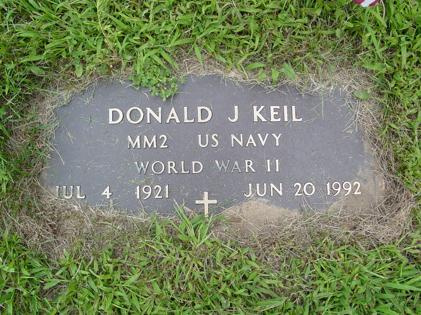 Portrait of Donald J Keil