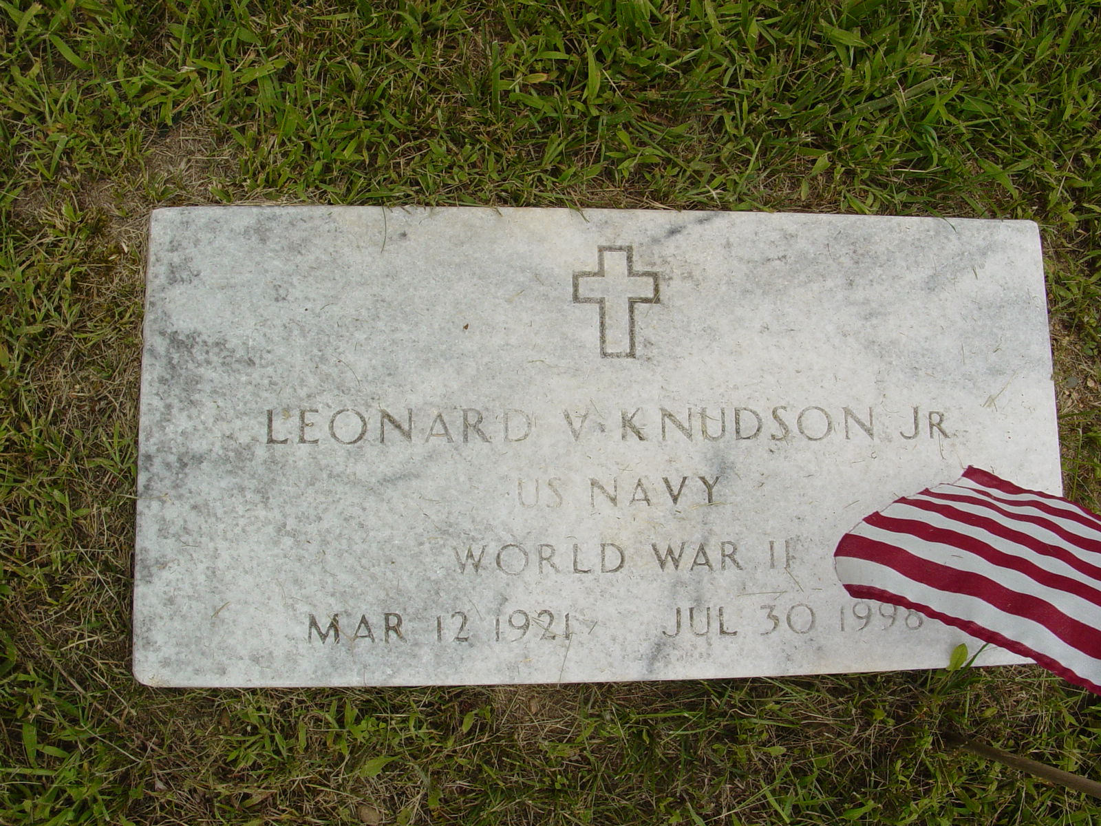 Portrait of Leonard V, Jr Knudson