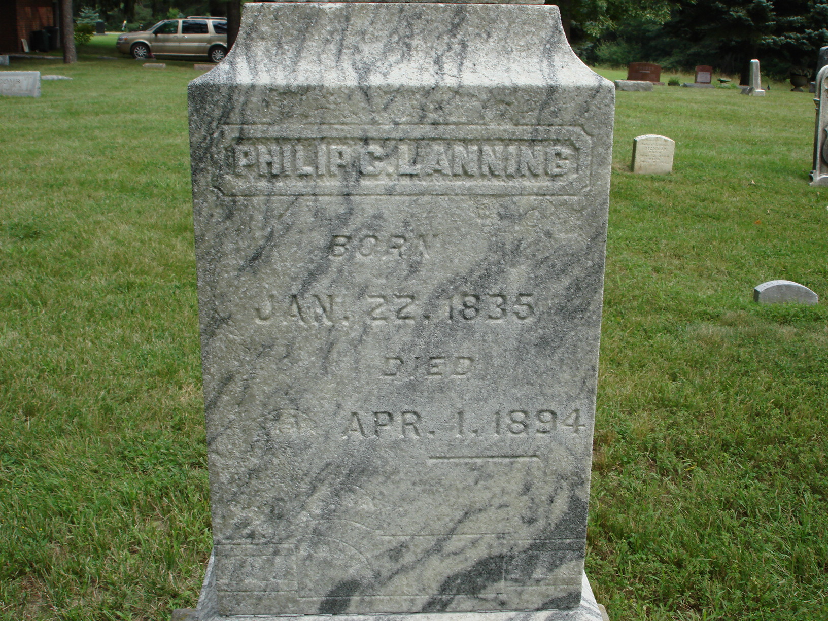 Portrait of Philip Lanning