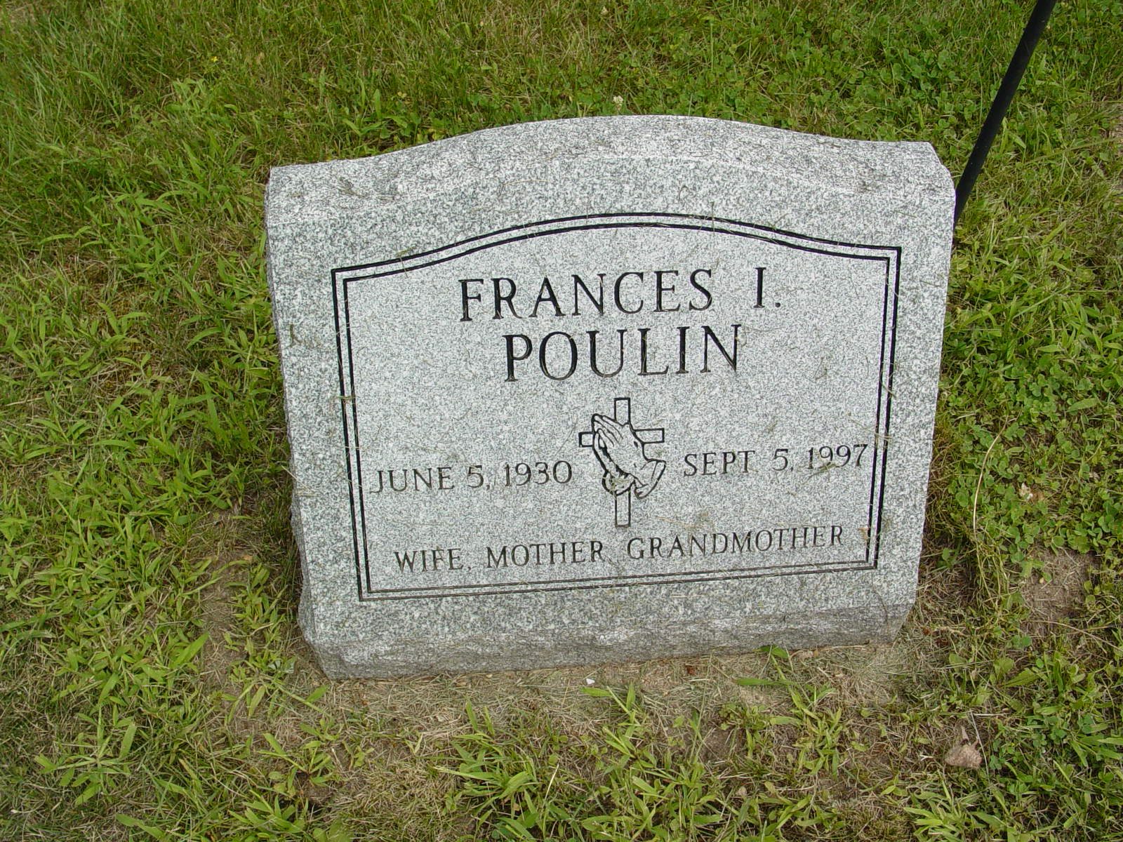 Portrait of Frances Irene Poulin