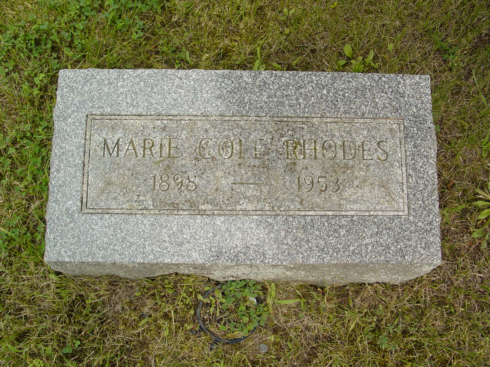 Portrait of Marie  Cole