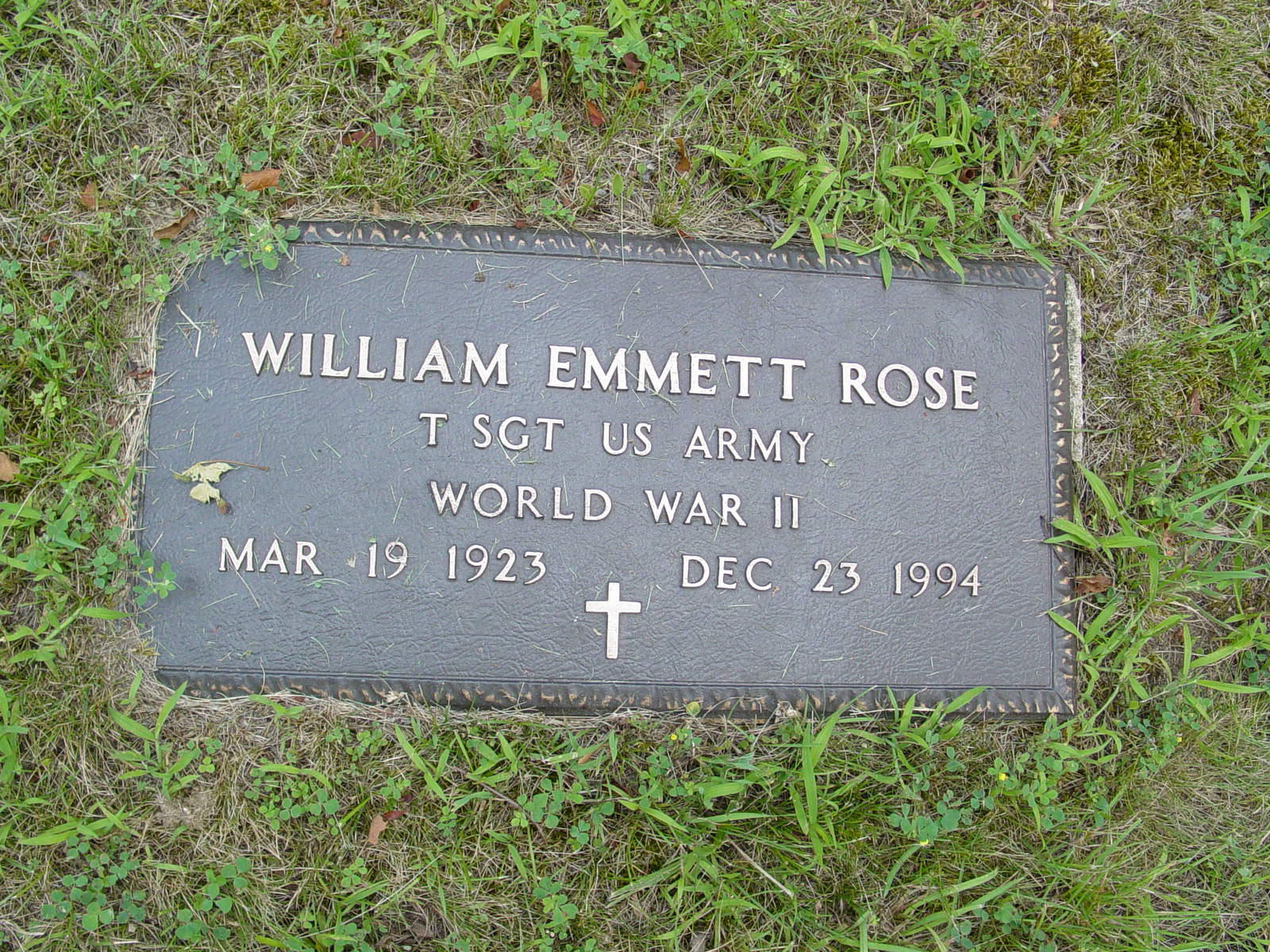 Portrait of William Emmett Rose