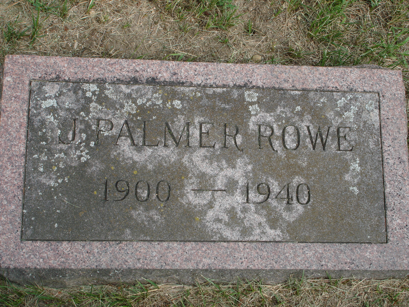 Portrait of James Palmer Rowe