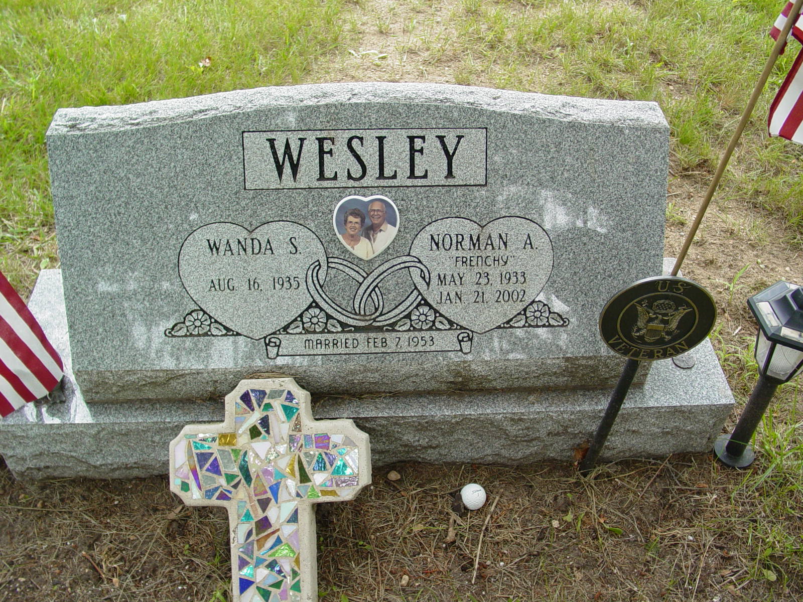 Portrait of Norman A  Wesley