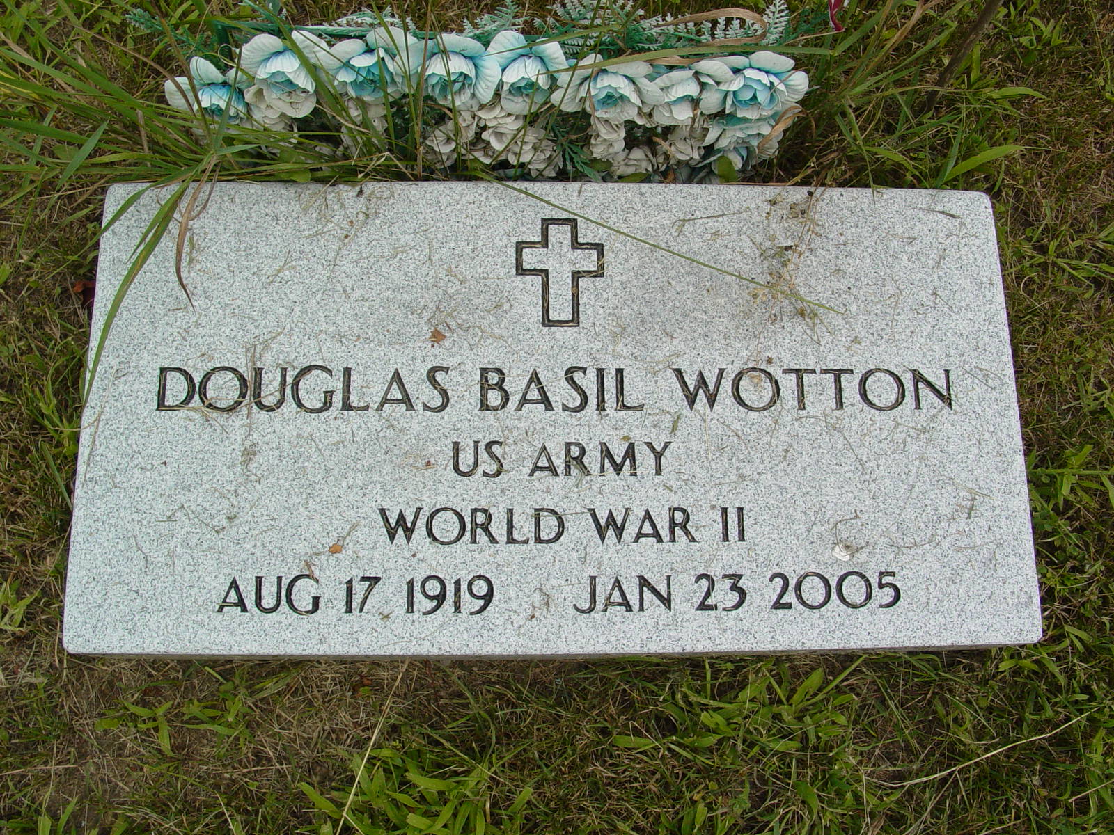 Portrait of Douglas Basil Wotton