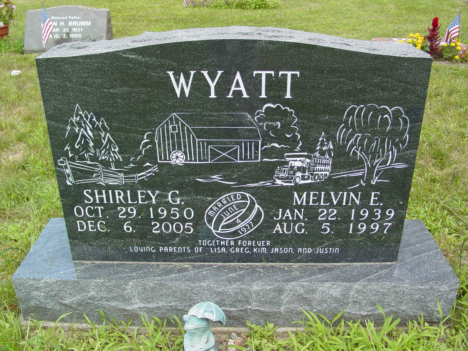 Portrait of Melvin E Wyatt