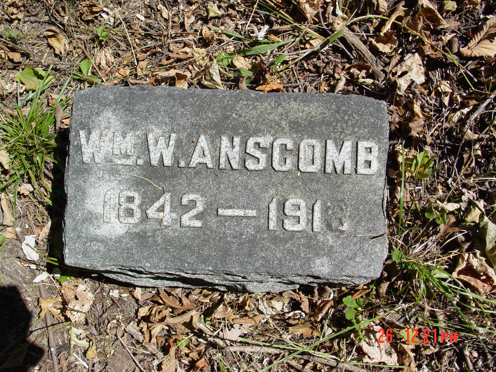 Portrait of William E. W. Anscomb