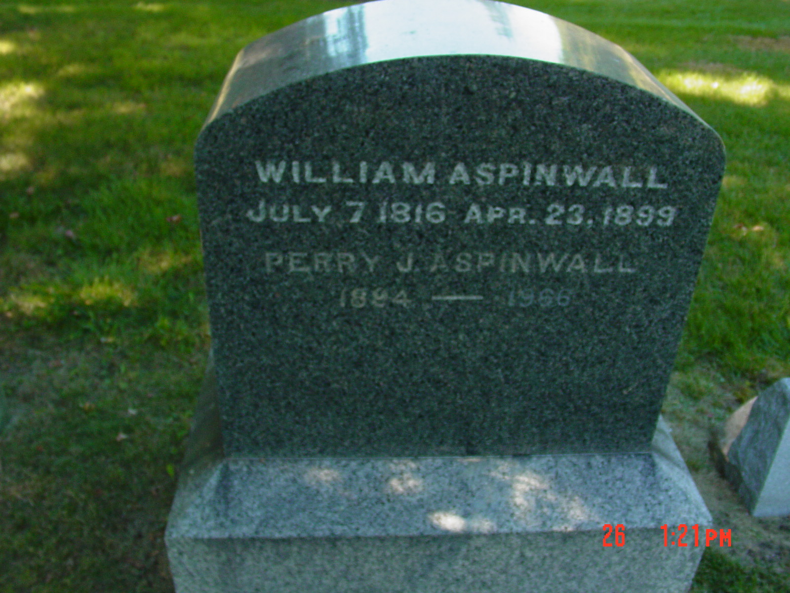 Portrait of William Aspinwall