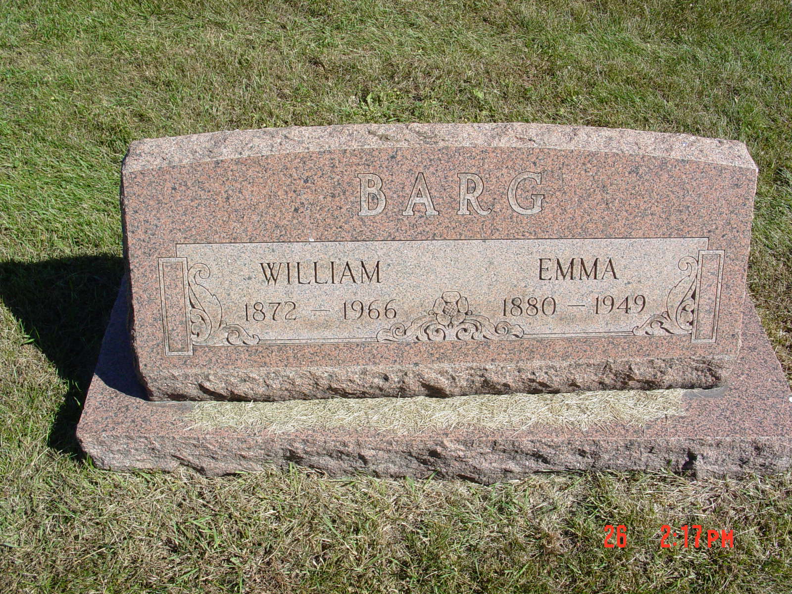 Portrait of William Barg