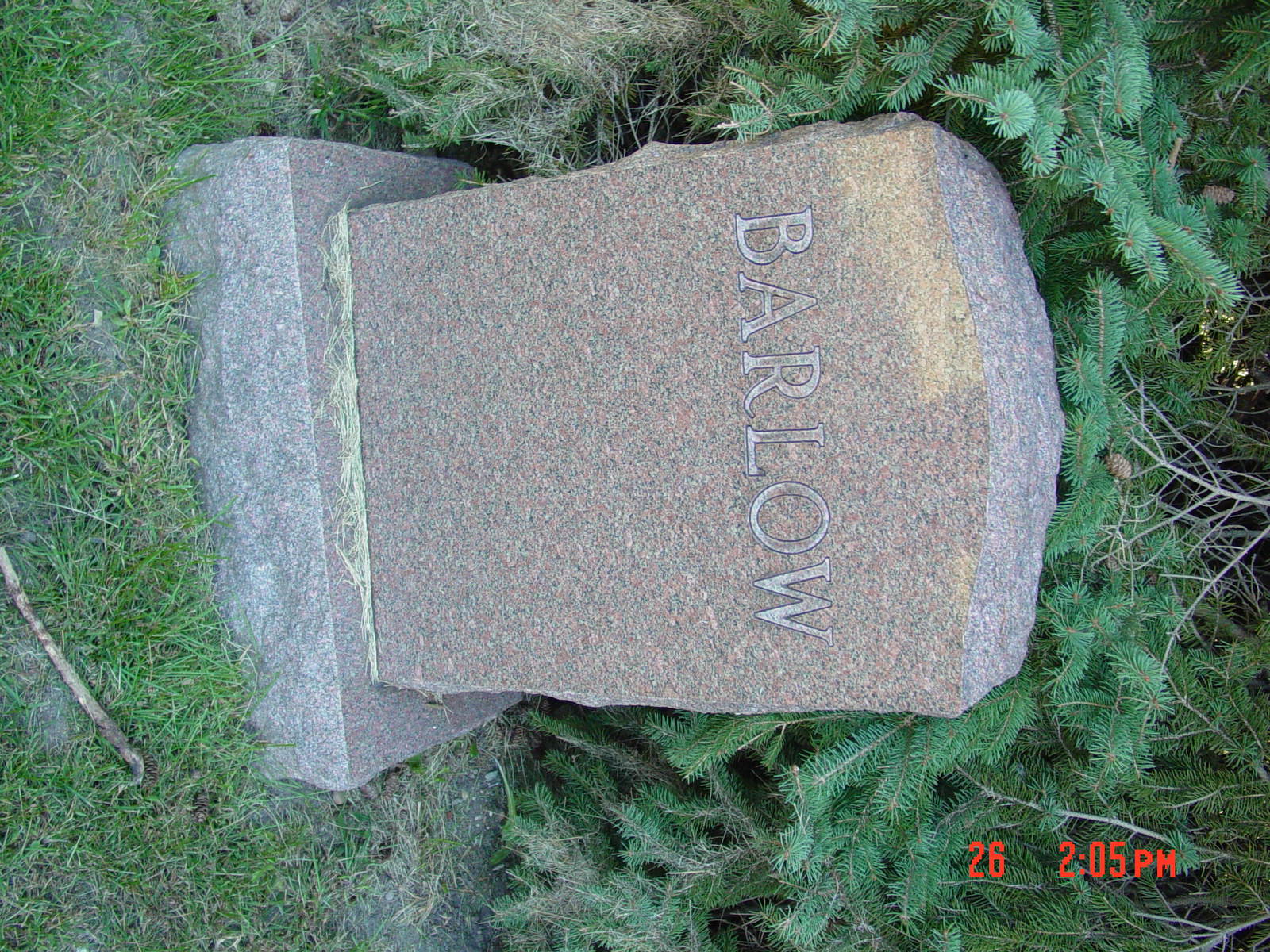 Portrait of Eugene E Barlow
