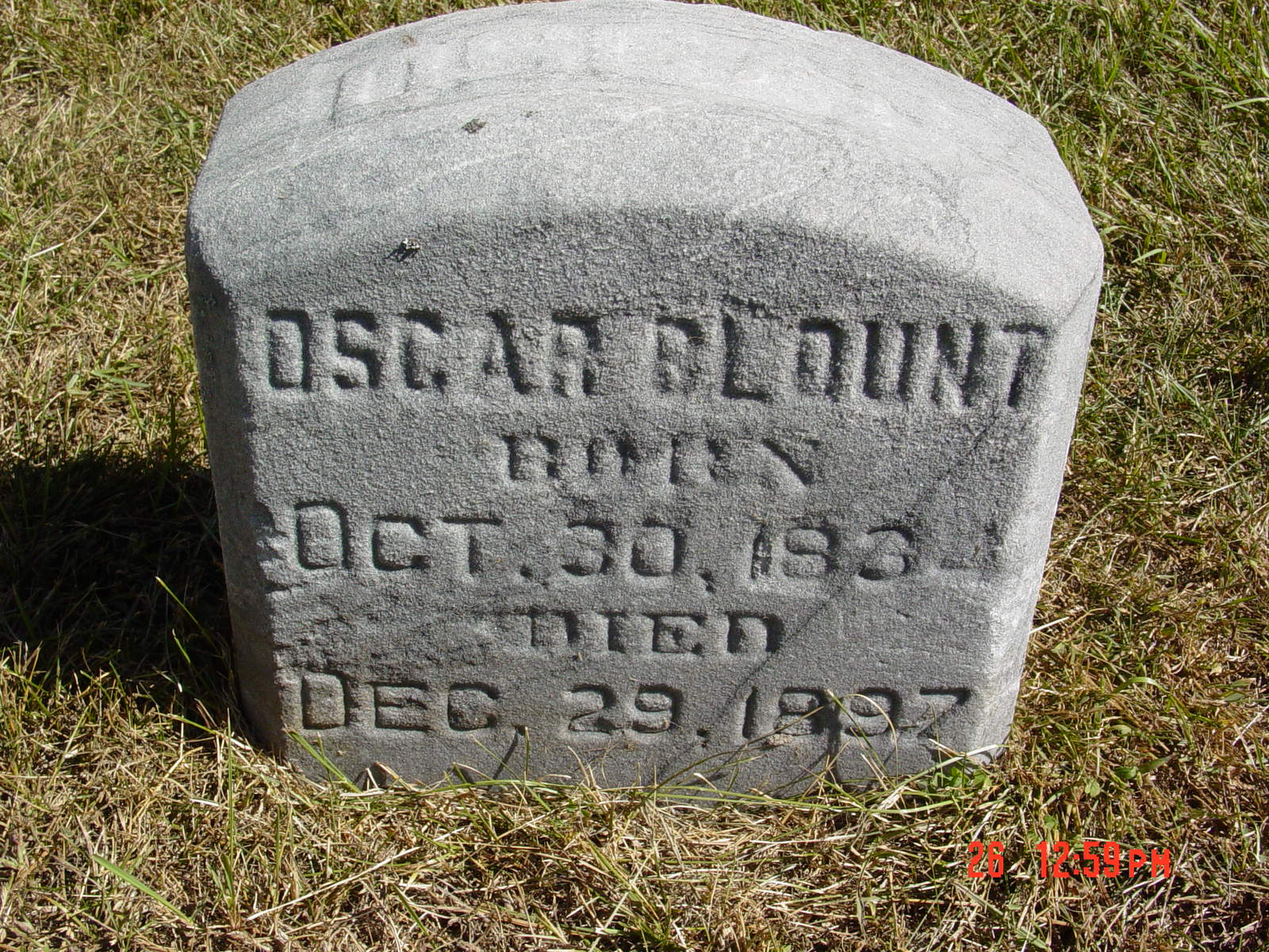 Portrait of George Oscar Blount