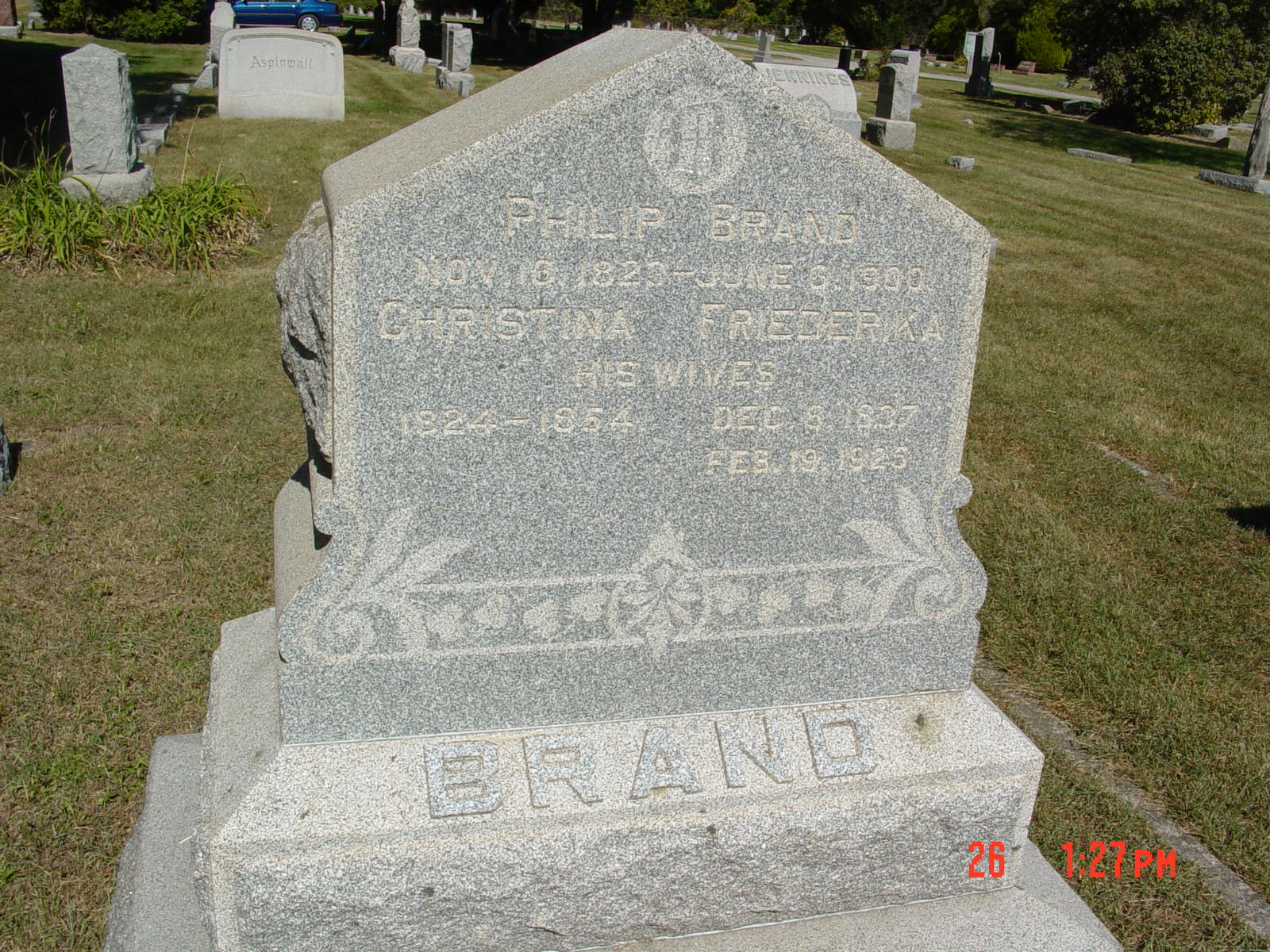Portrait of Fredericka Brand