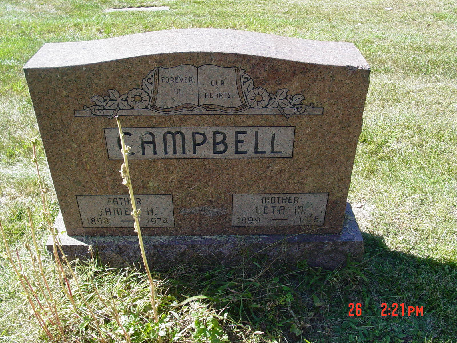 Portrait of James H Campbell