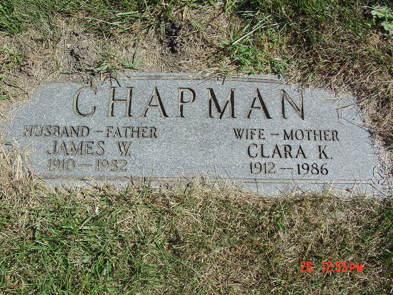 Portrait of Clara K Chapman