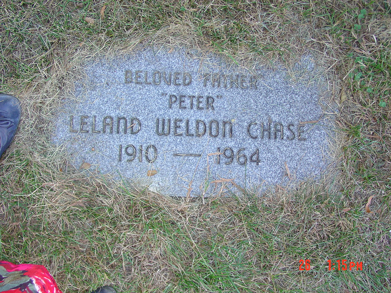 Portrait of Leland Weldon Chase