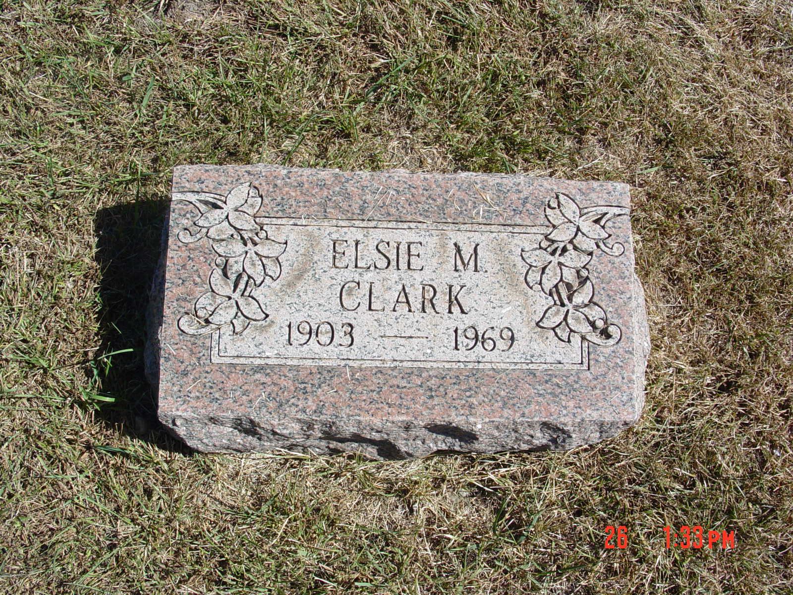Portrait of Elsie M Clark