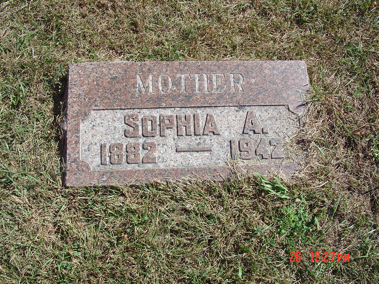 Portrait of Sophia A Clark