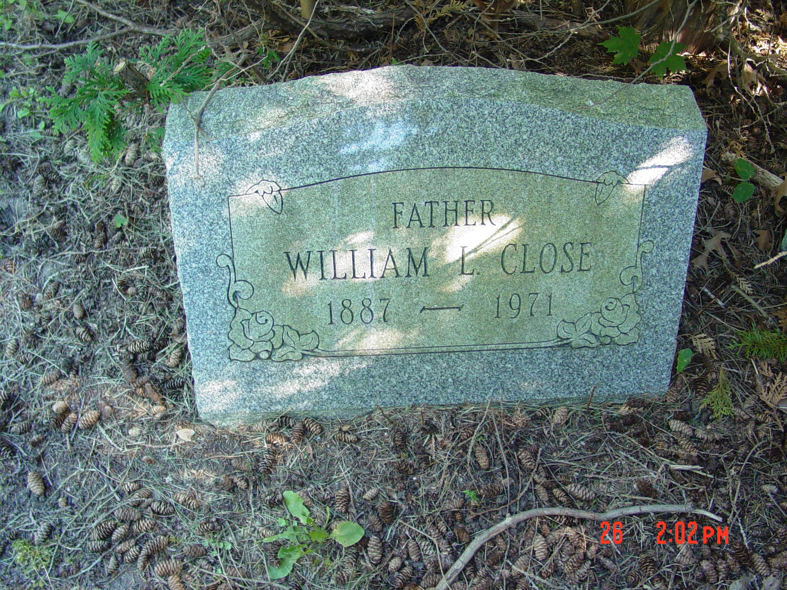 Portrait of William L Close